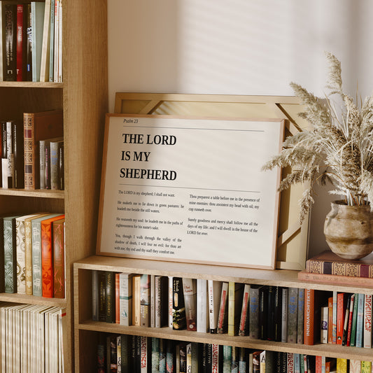 Psalm 23 Editorial Print