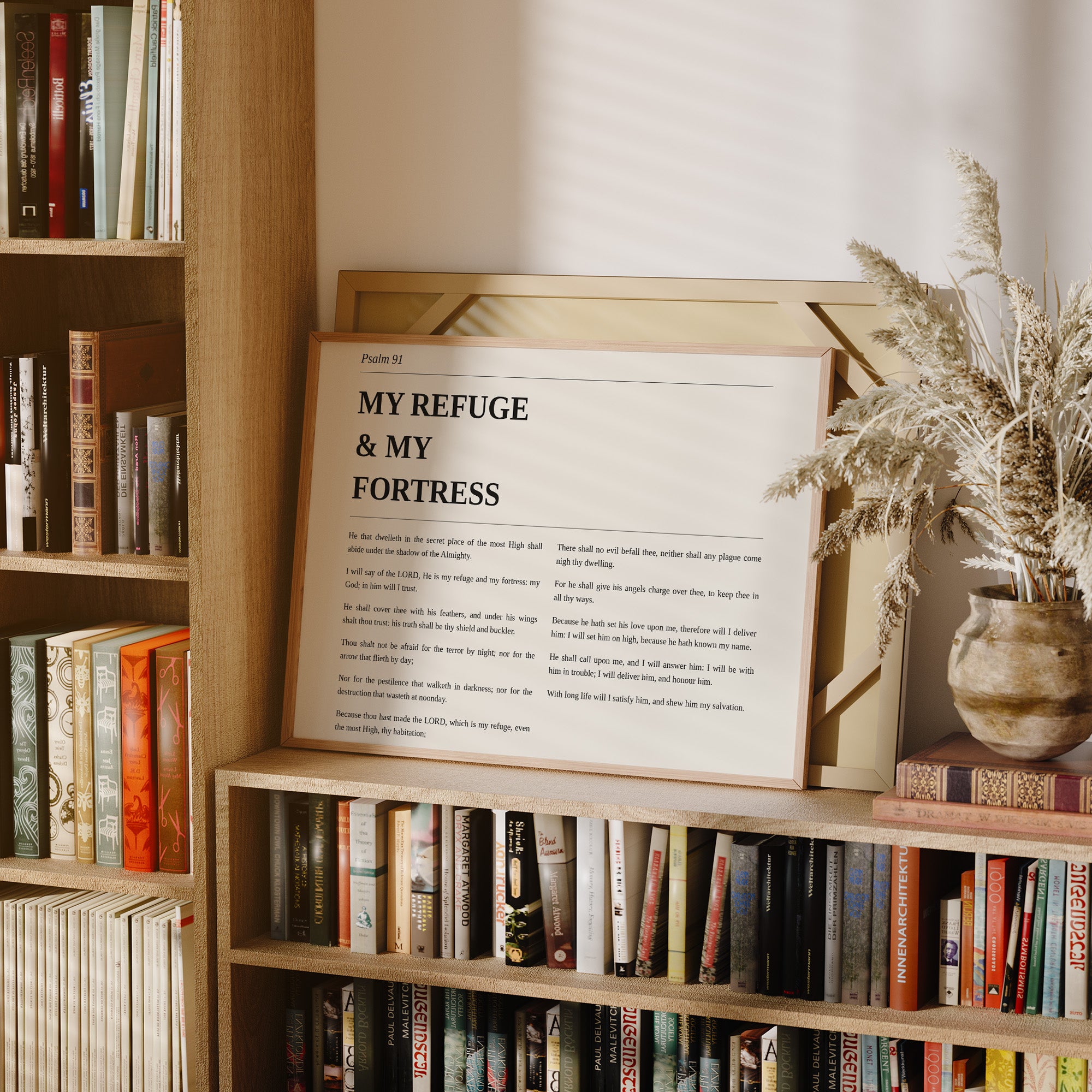 Psalm 91 Editorial Print