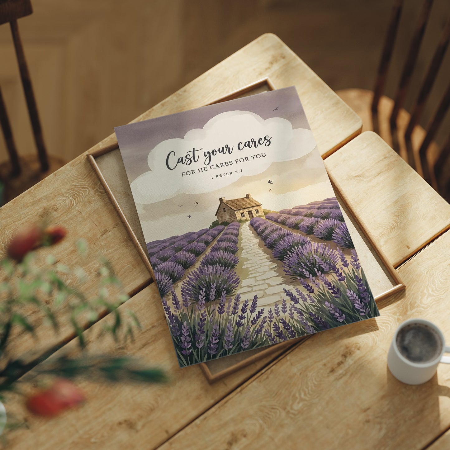 Cast Your Cares: Lavender Cottage Path