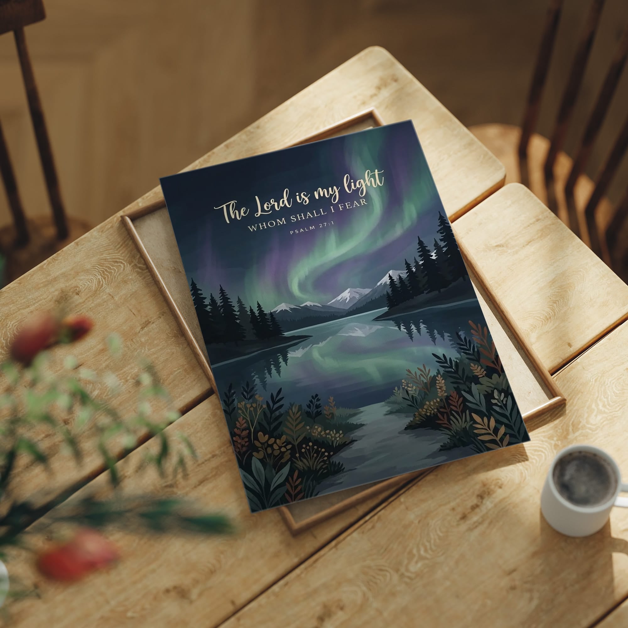 The Lord Is My Light: Northern Lights Lake