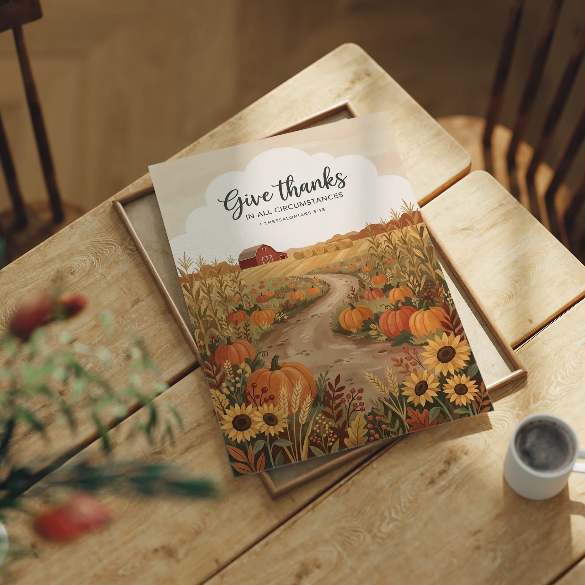 Give Thanks: Pumpkin Patch Harvest Path