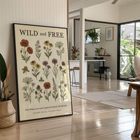 Wild and Free: Vintage Wildflower Chart