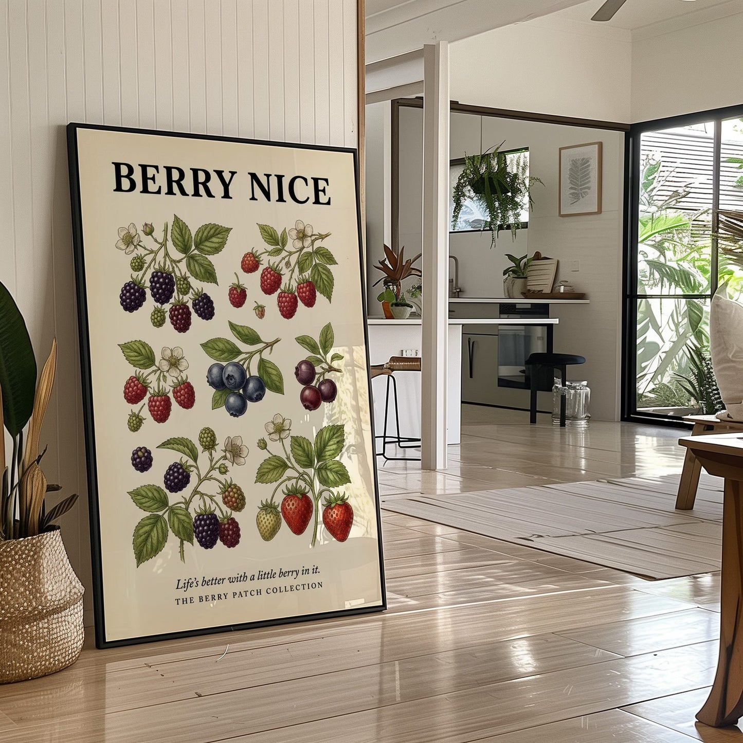 Berry Nice: Vintage Berry Patch Chart