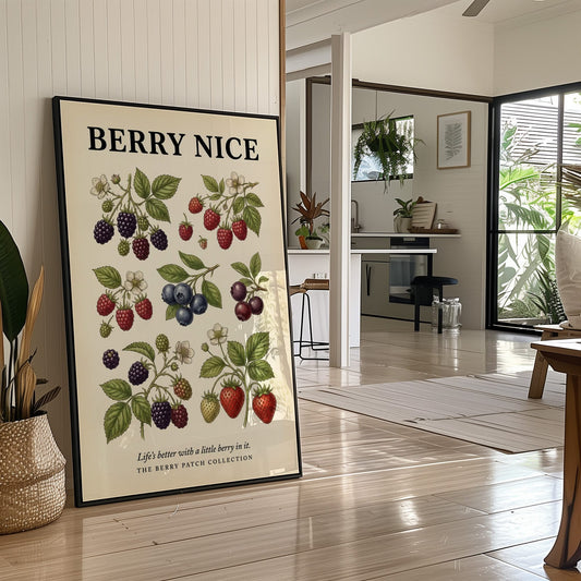 Berry Nice: Vintage Berry Patch Chart