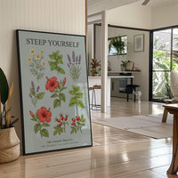 Steep Yourself: Vintage Herbal Tea Chart