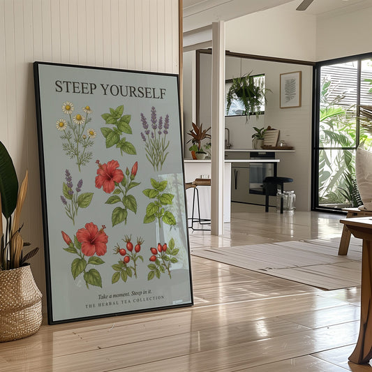Steep Yourself: Vintage Herbal Tea Chart