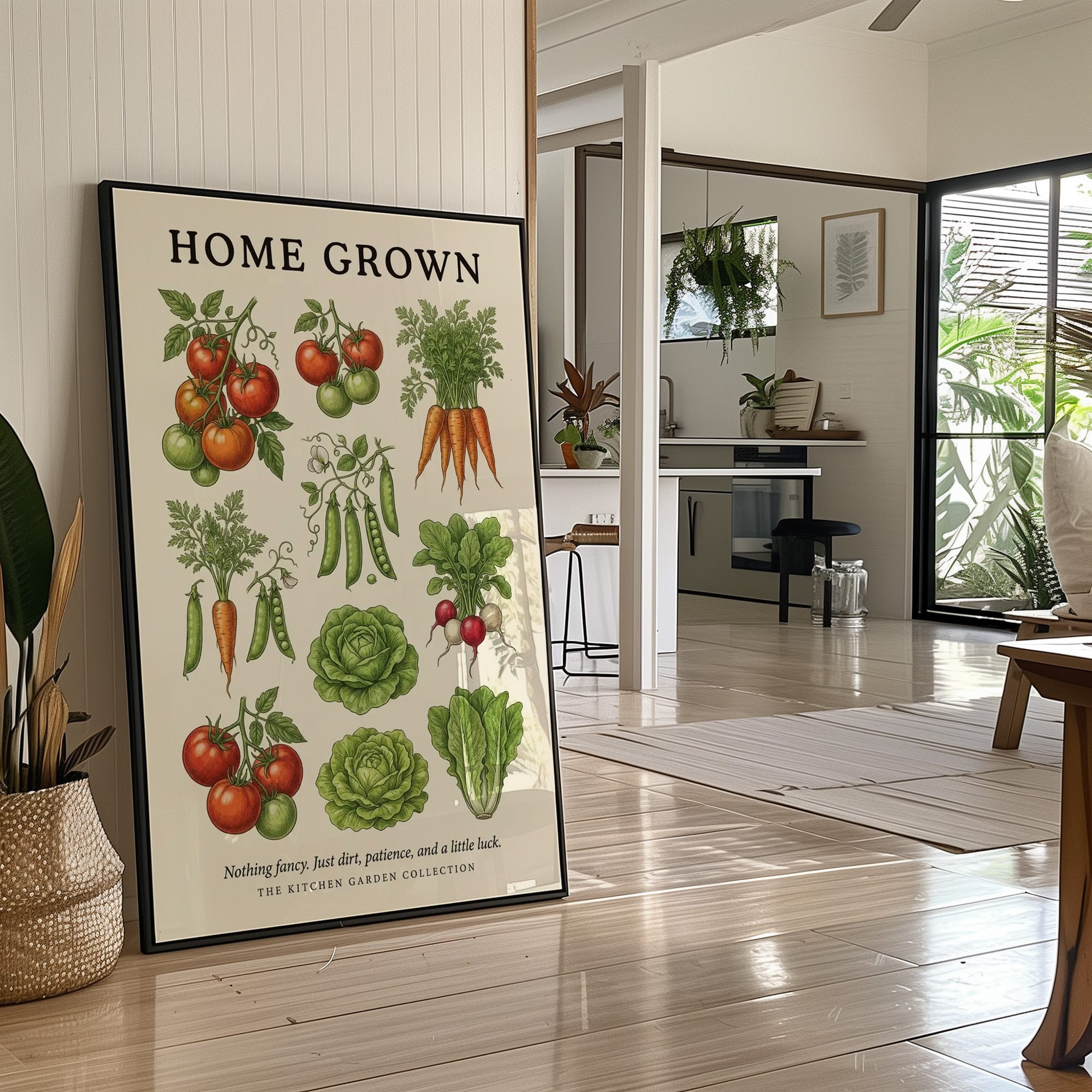 Home Grown: Vintage Kitchen Garden Chart