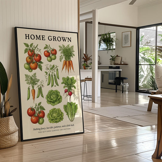Home Grown: Vintage Kitchen Garden Chart