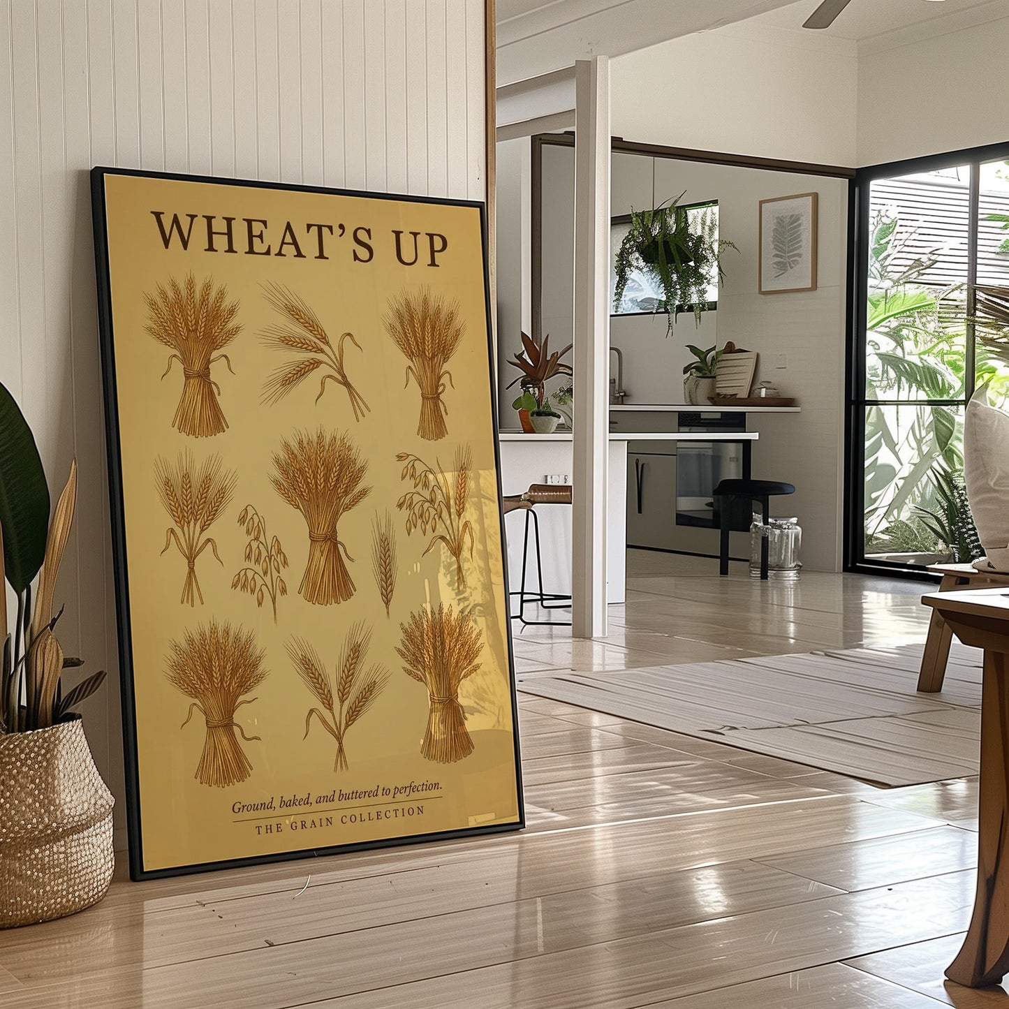 Wheat's Up: Vintage Grain Sheaf Chart