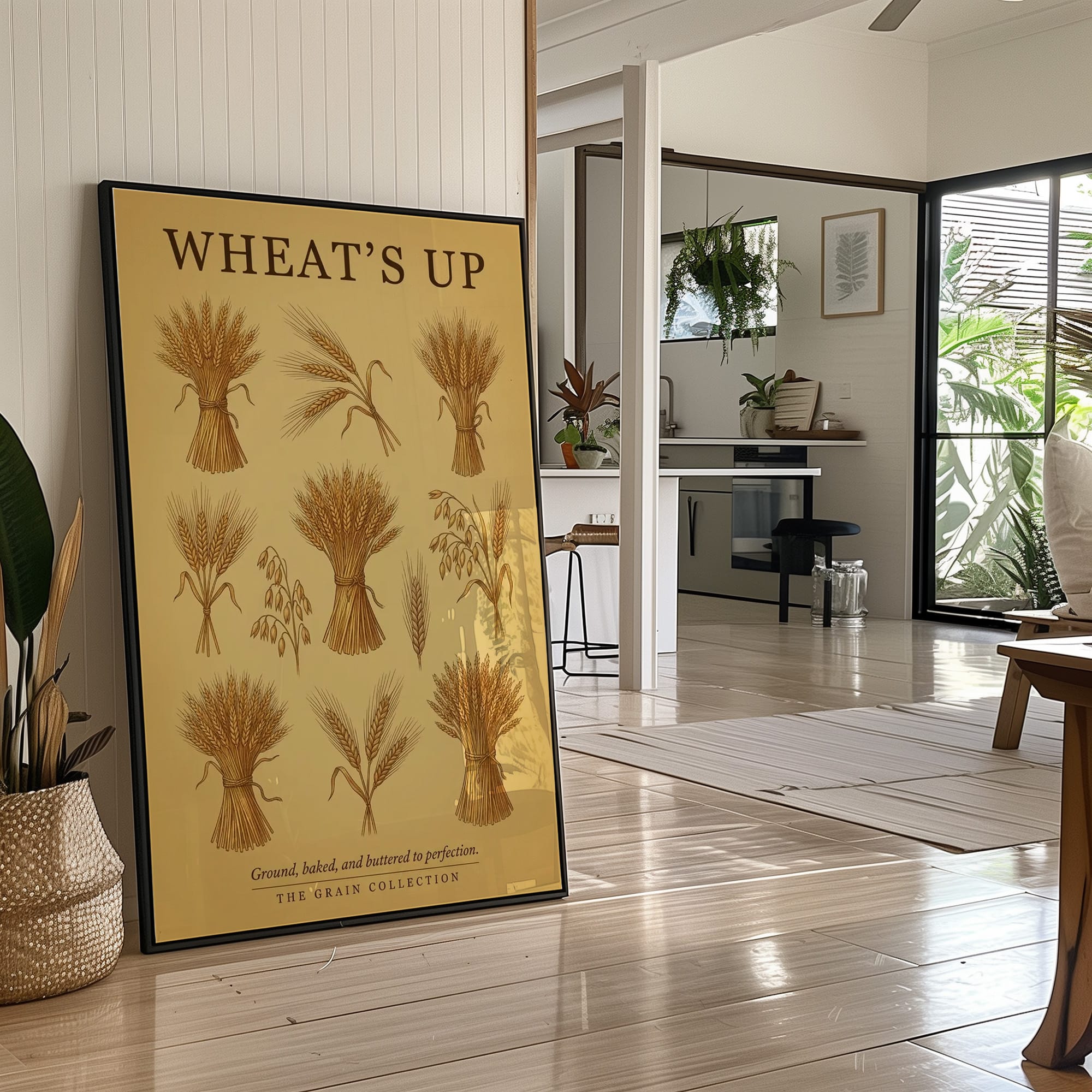Wheat's Up: Vintage Grain Sheaf Chart