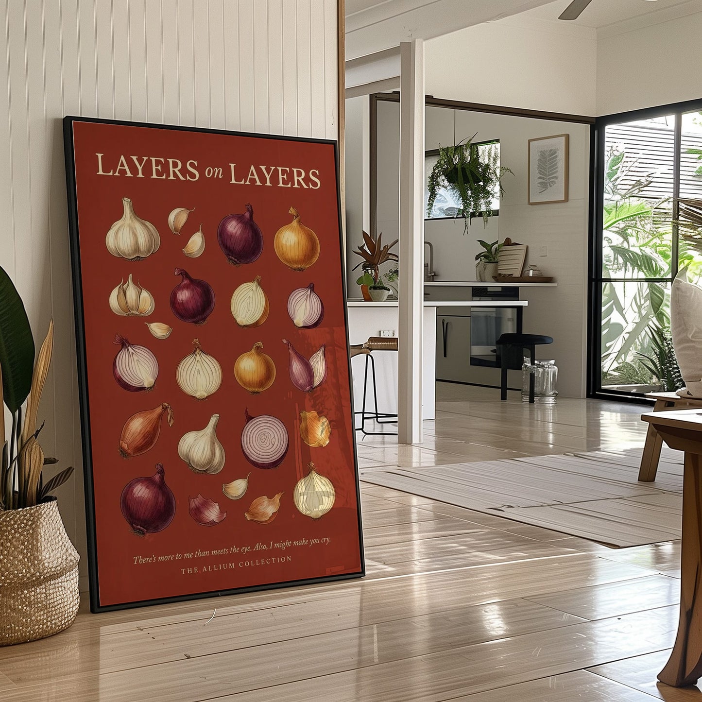 Layers on Layers: Vintage Allium Chart