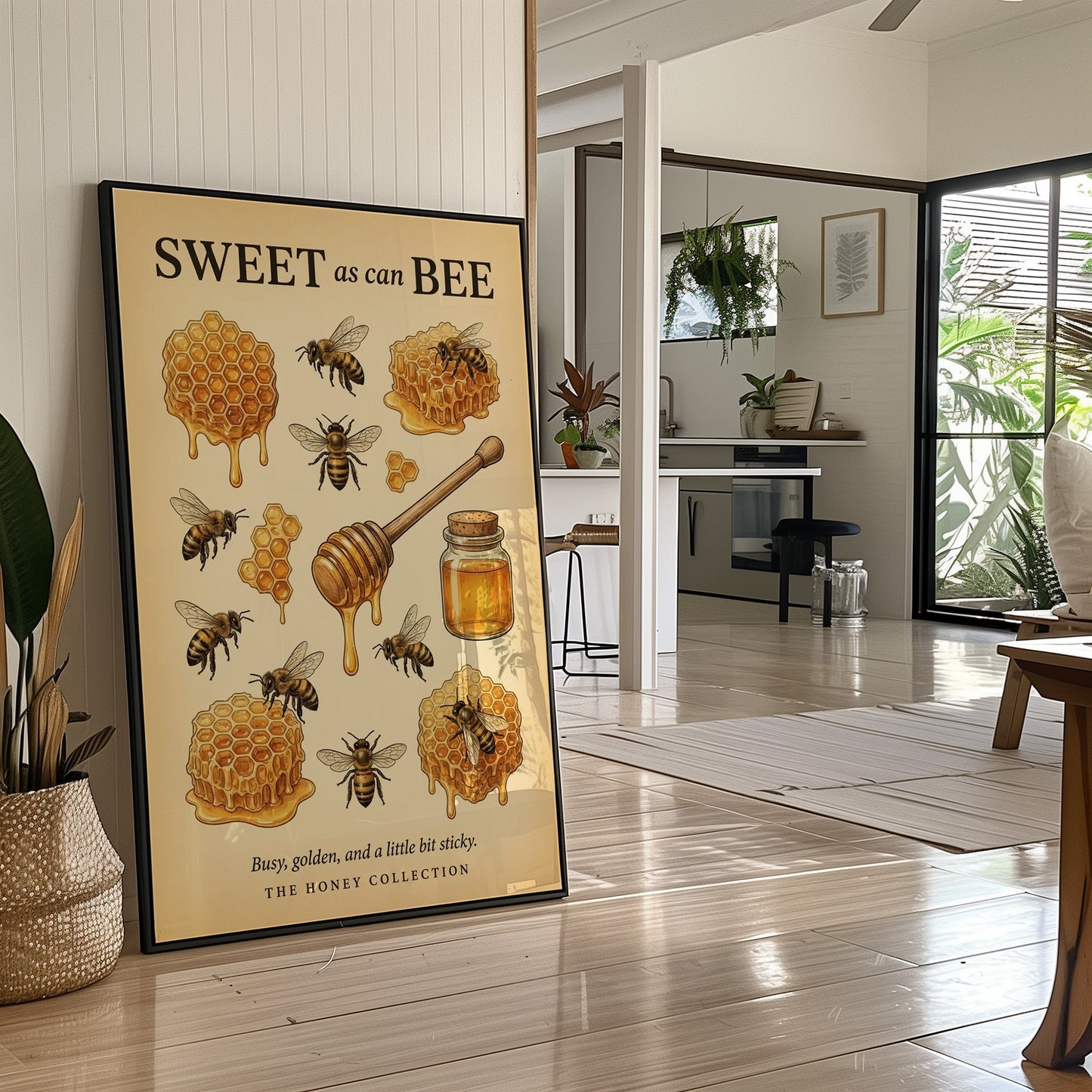 Sweet as Can Bee: Vintage Honeybee Chart