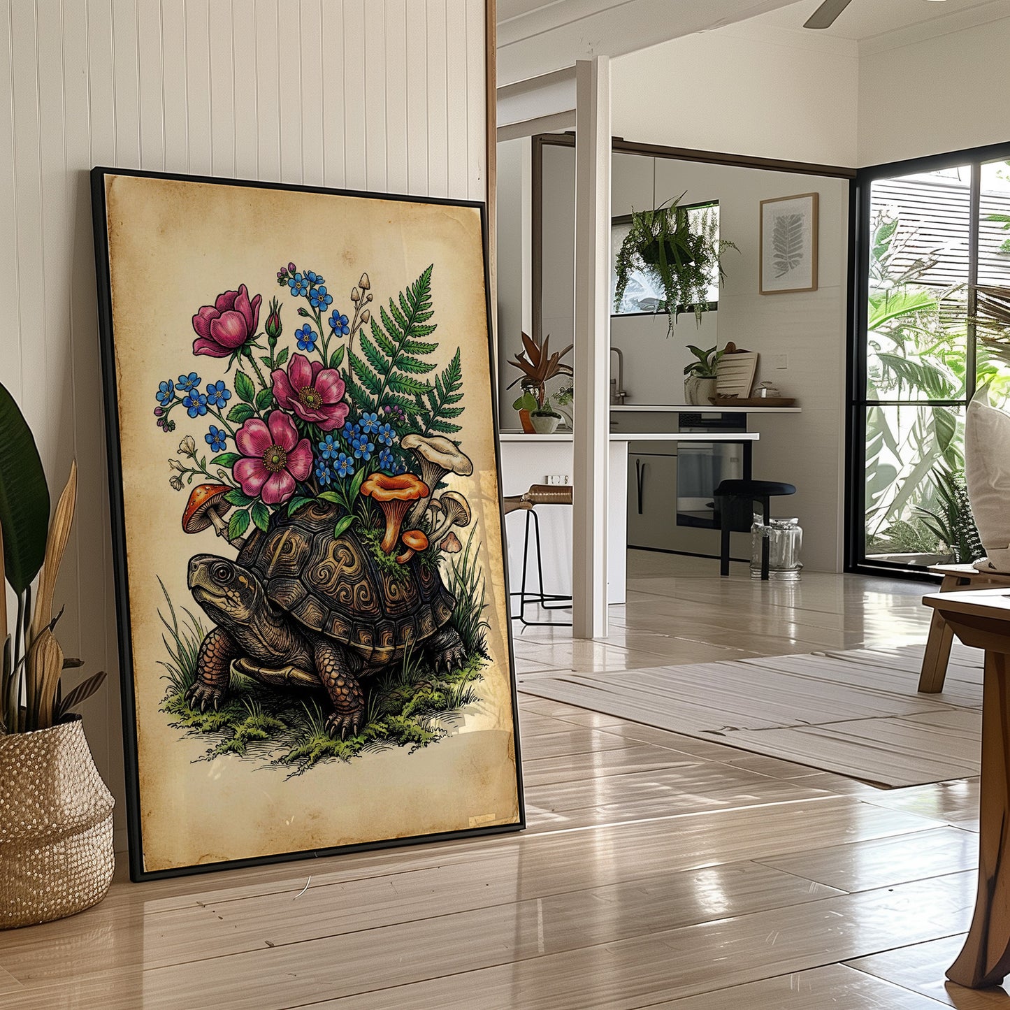 The Tortoise's Traveling Garden
