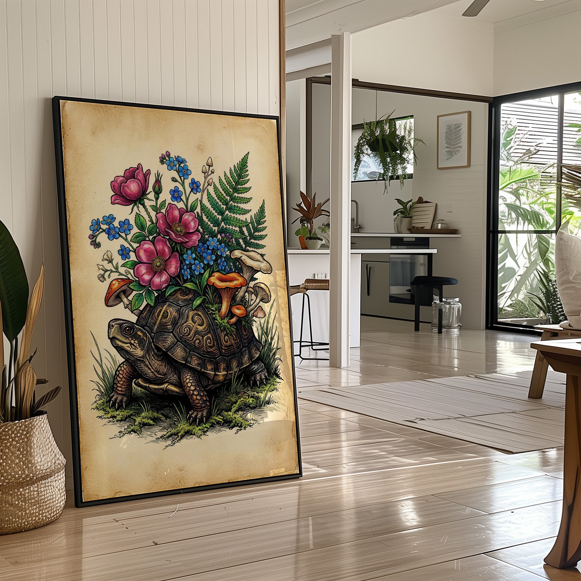 The Tortoise's Traveling Garden