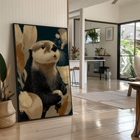 Sea Otter Among the Kelp