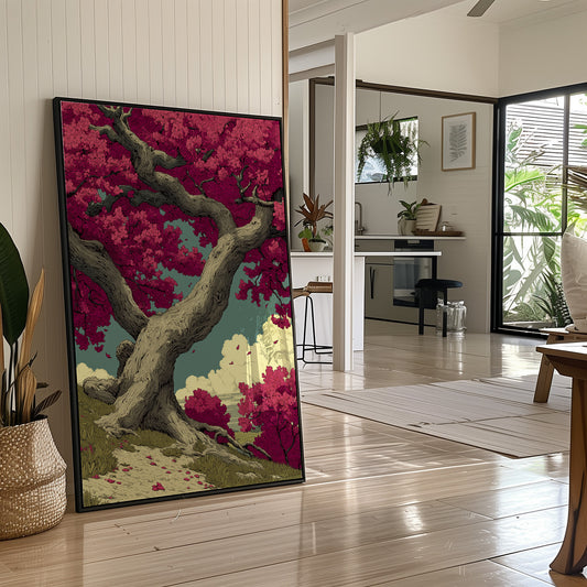 Ancient Blossom Tree Path