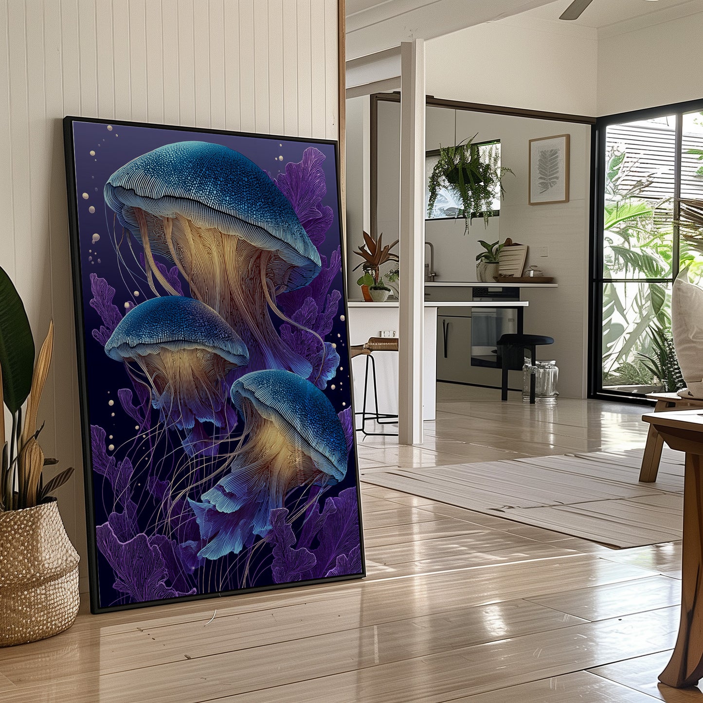 Trio in the Violet Deep