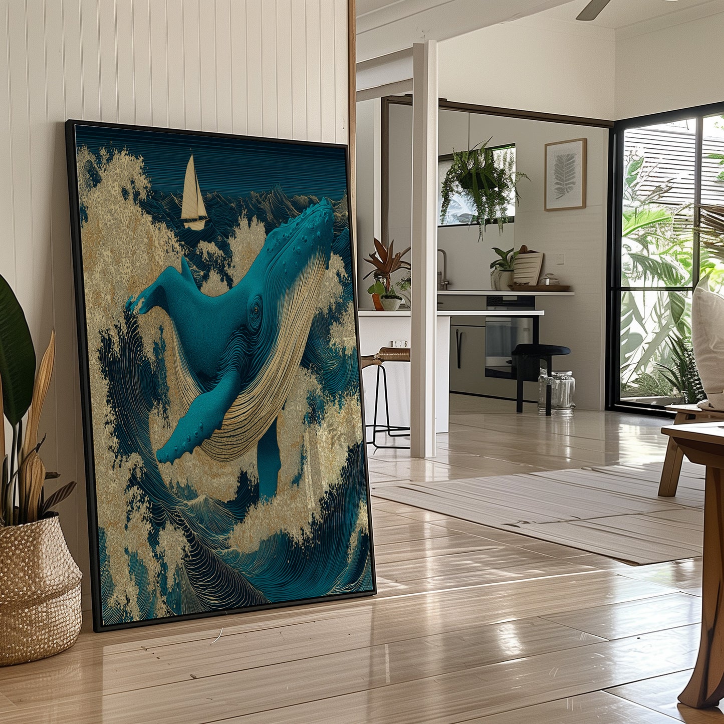 Great Wave, Greater Whale