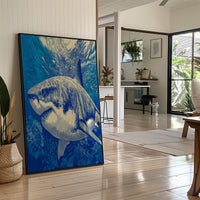 Shark Over the Reef