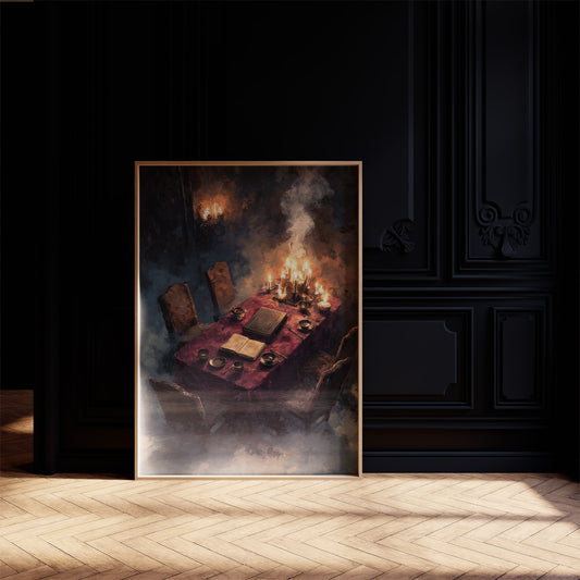 Candlelit Table, Unread Pages