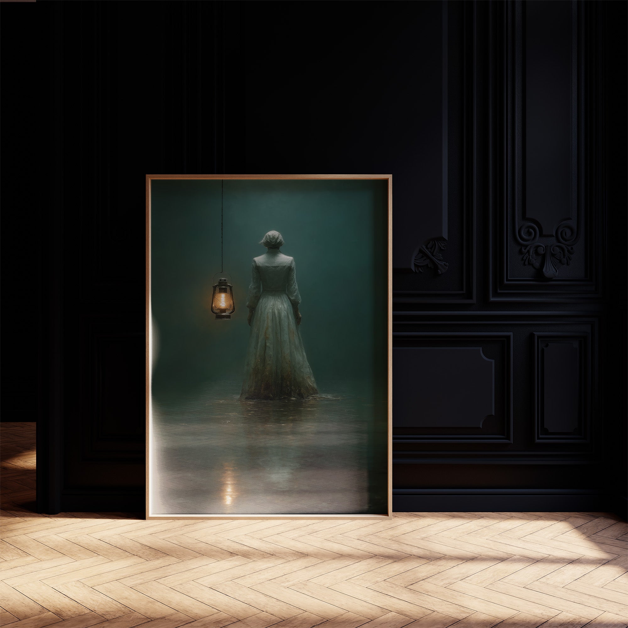 She Waits Where the Water Rose