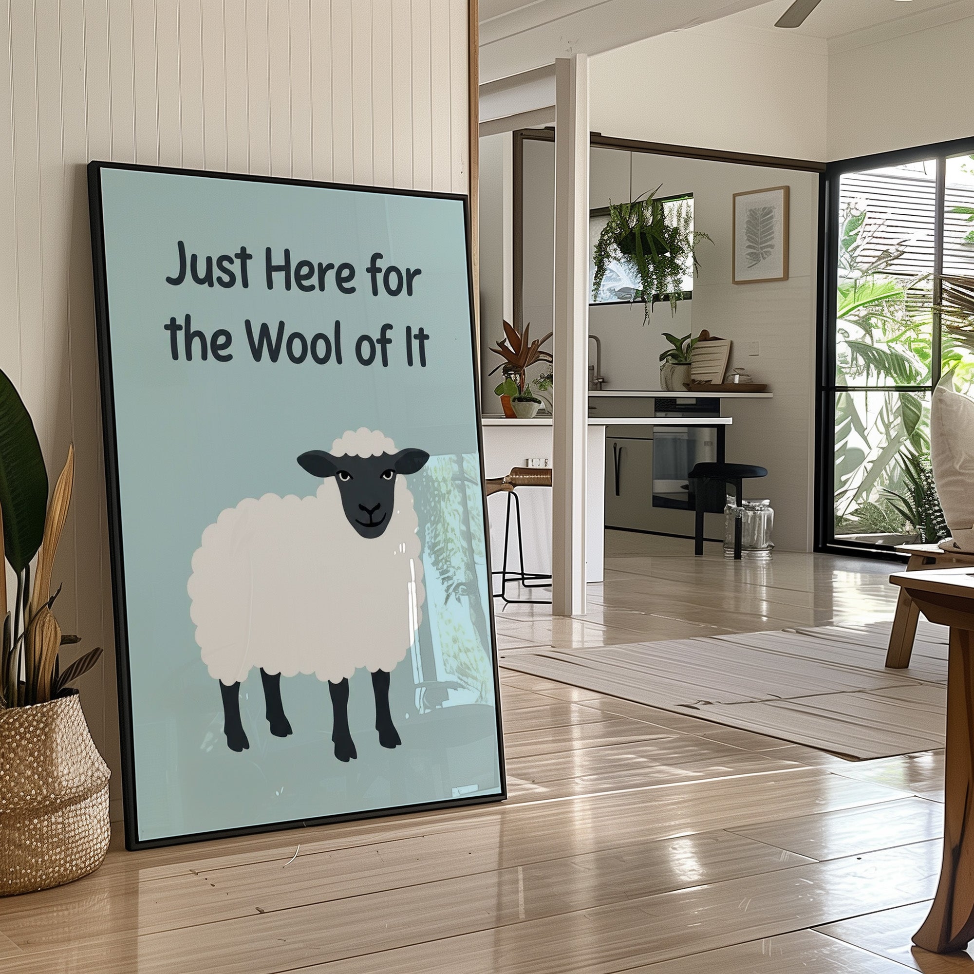 Just Here for the Wool of It