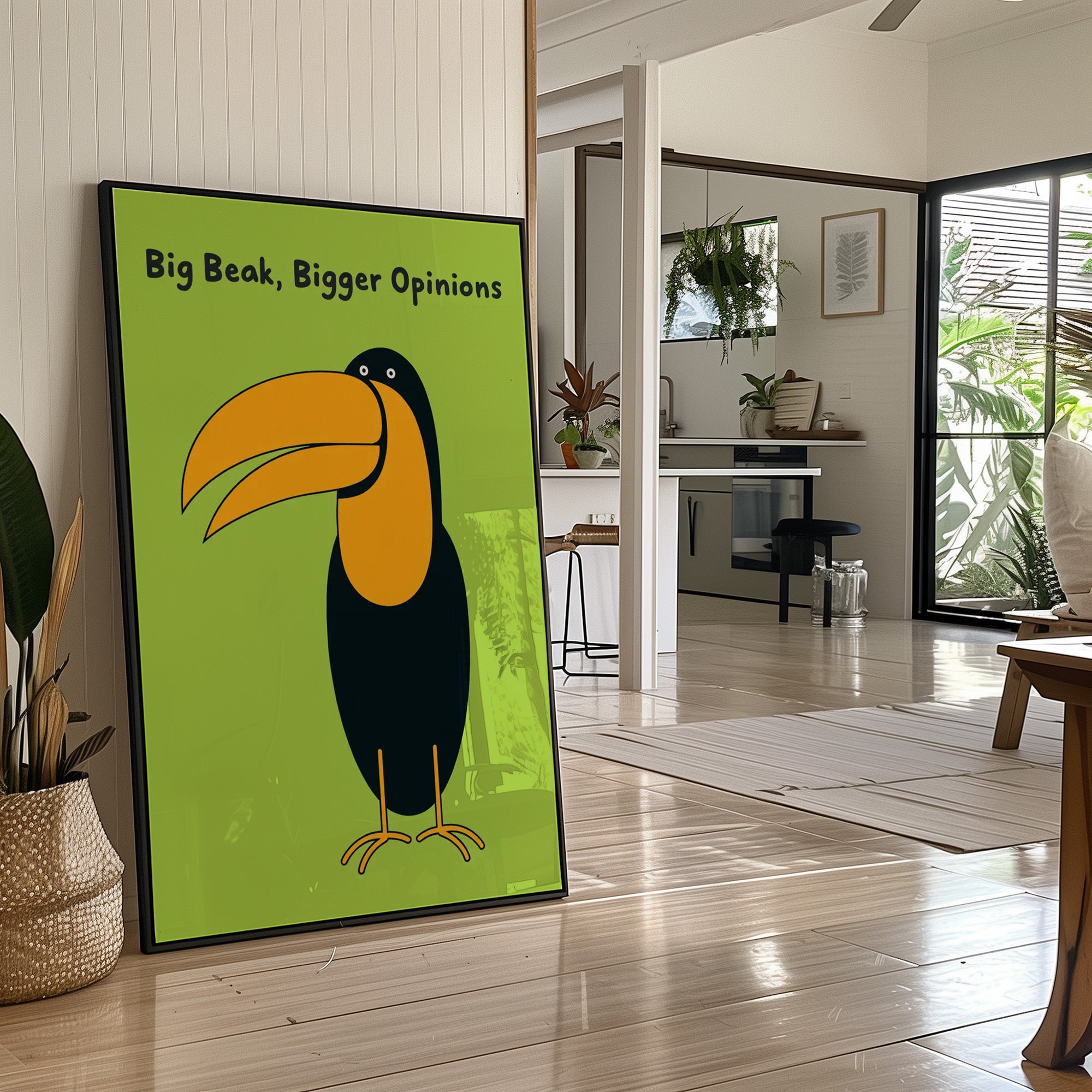 Big Beak, Bigger Opinions