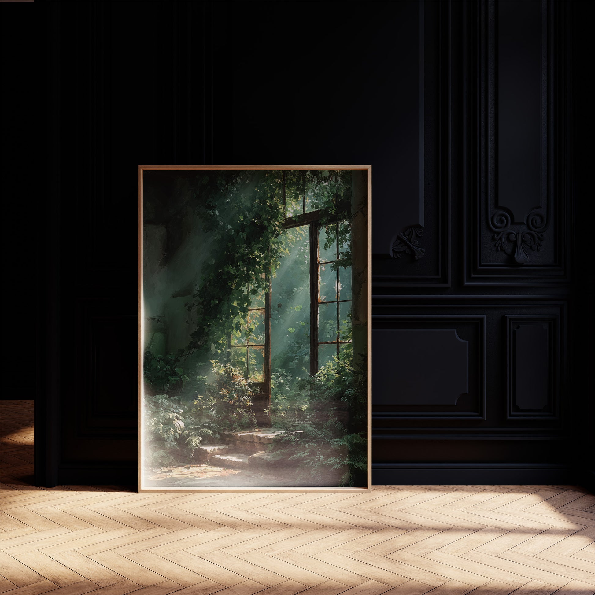 Where Nature Took the Room Back