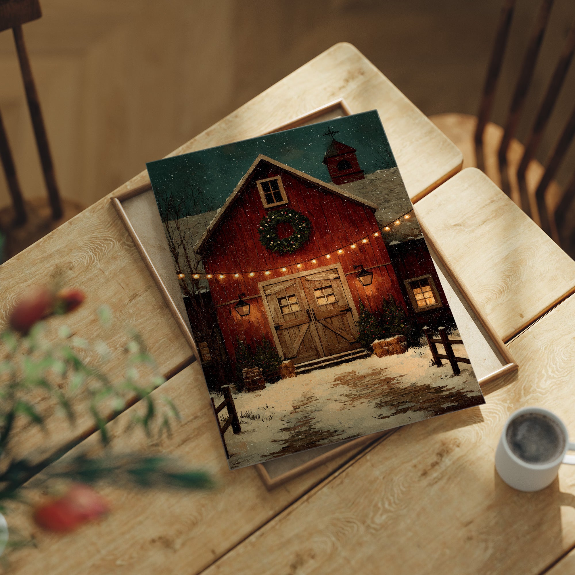 The Barn on Christmas Eve