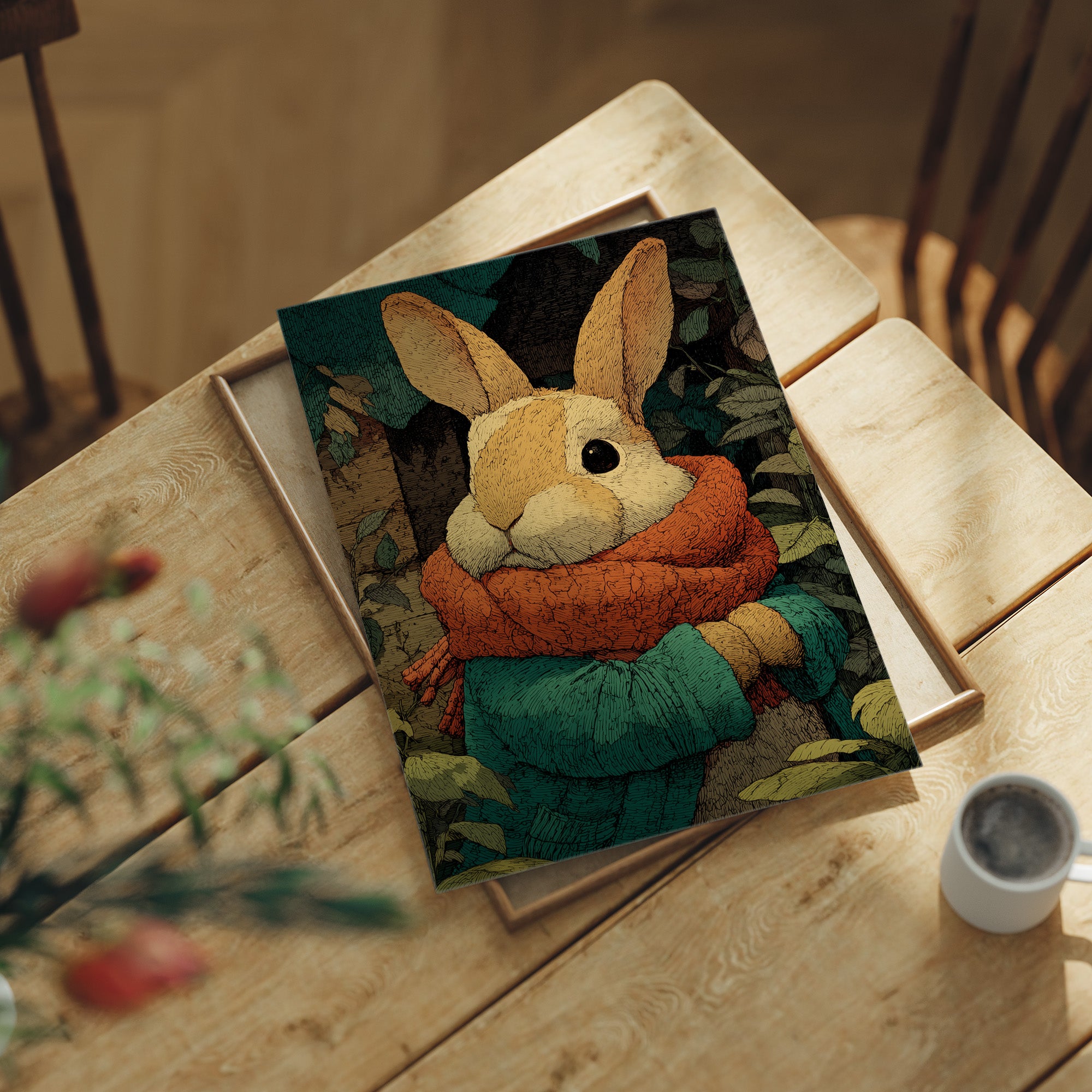 Bundled Up Bunny