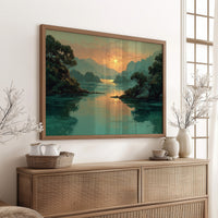 Sunset on Still Water