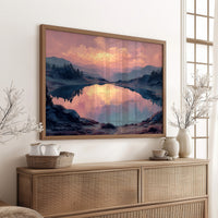Alpine Lake at Daybreak