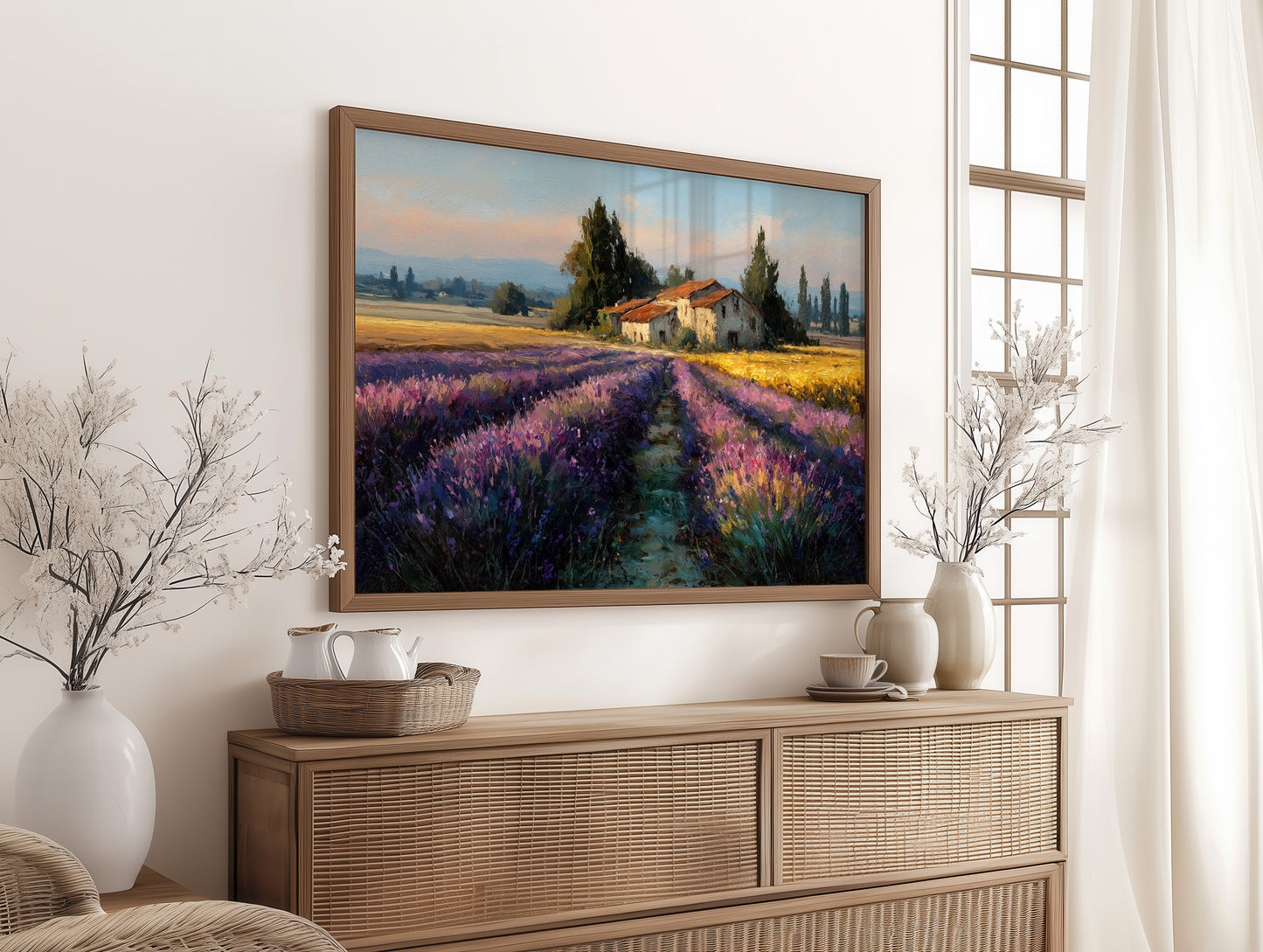 Provence Lavender at Golden Hour