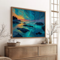 Aurora Over the Tide Line