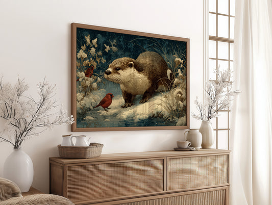 The Otter and the Cardinals