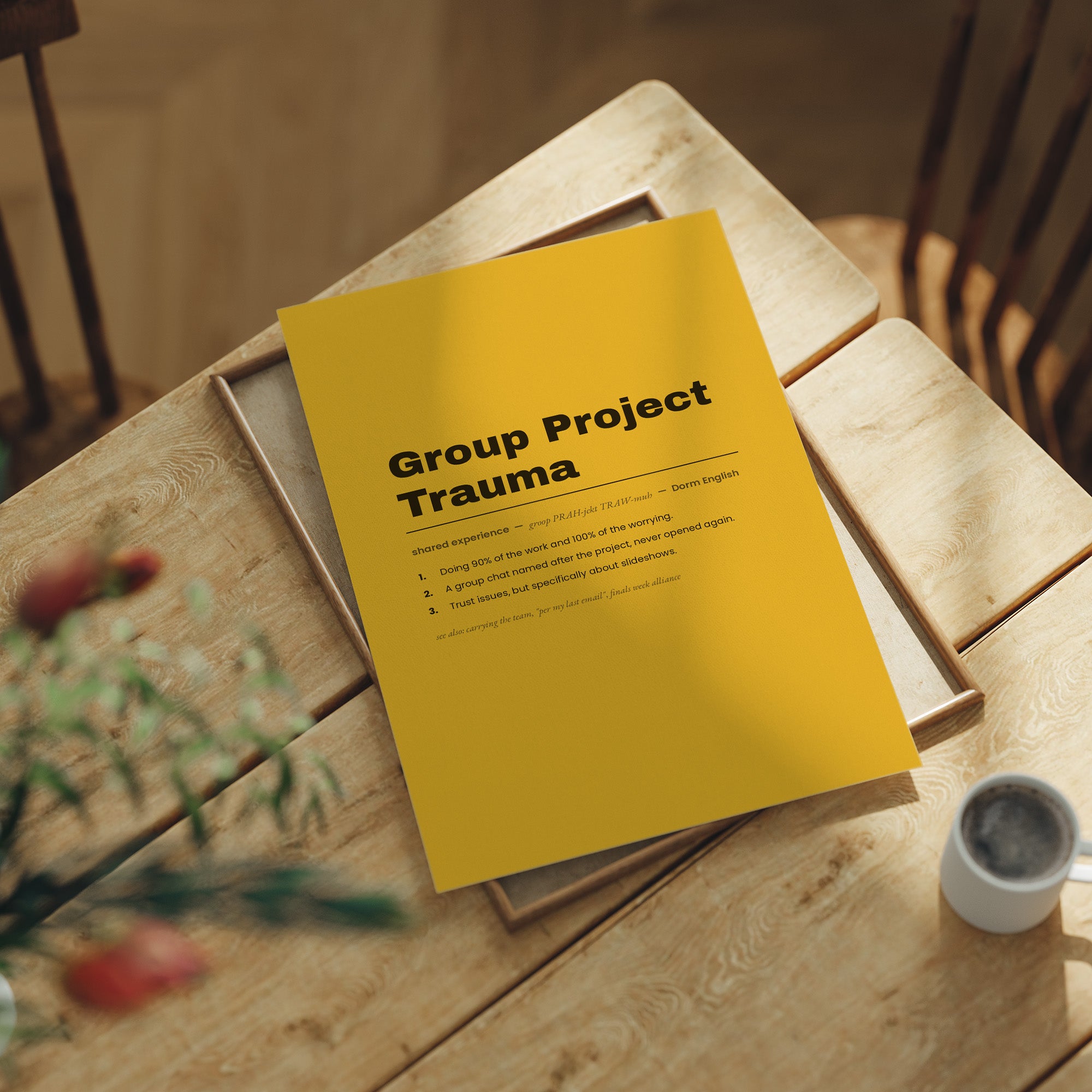 Group Project Trauma