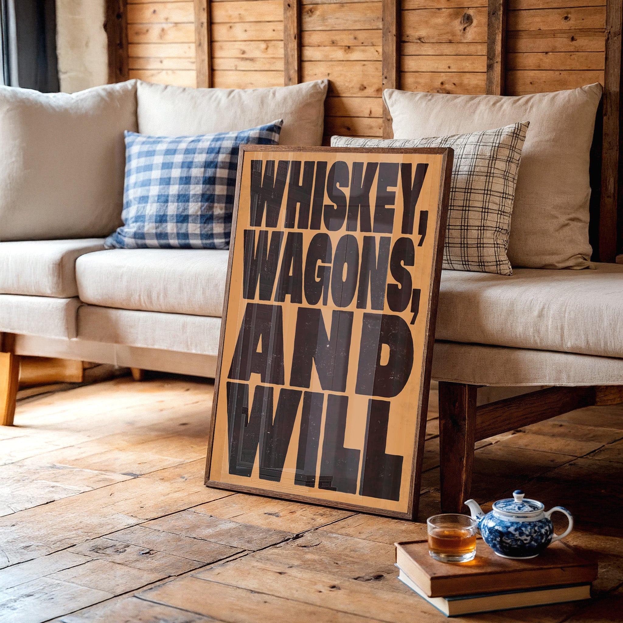 Whiskey, Wagons, and Will