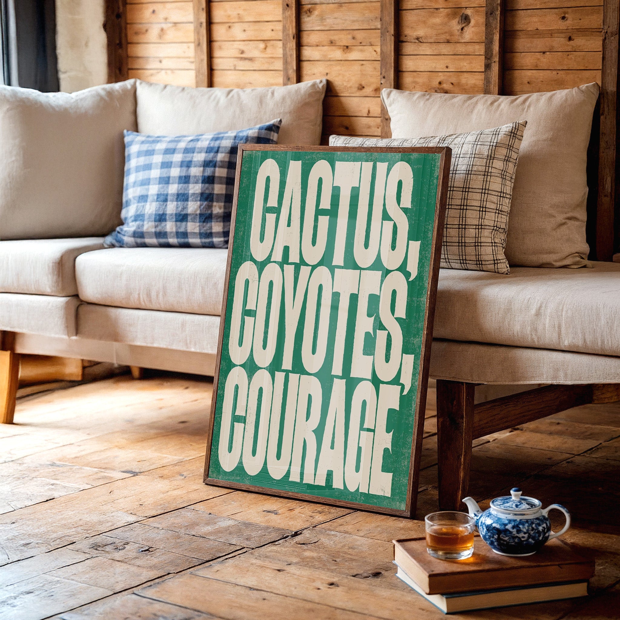 Cactus, Coyotes, Courage