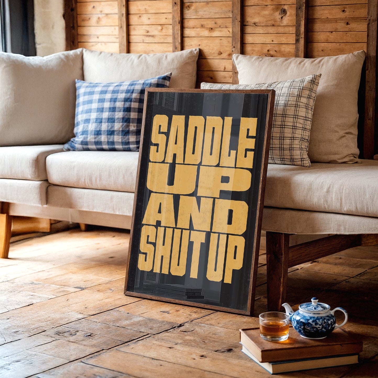 Saddle Up and Shut Up