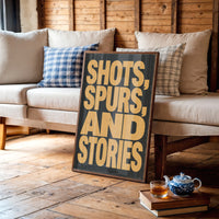 Shots, Spurs, and Stories