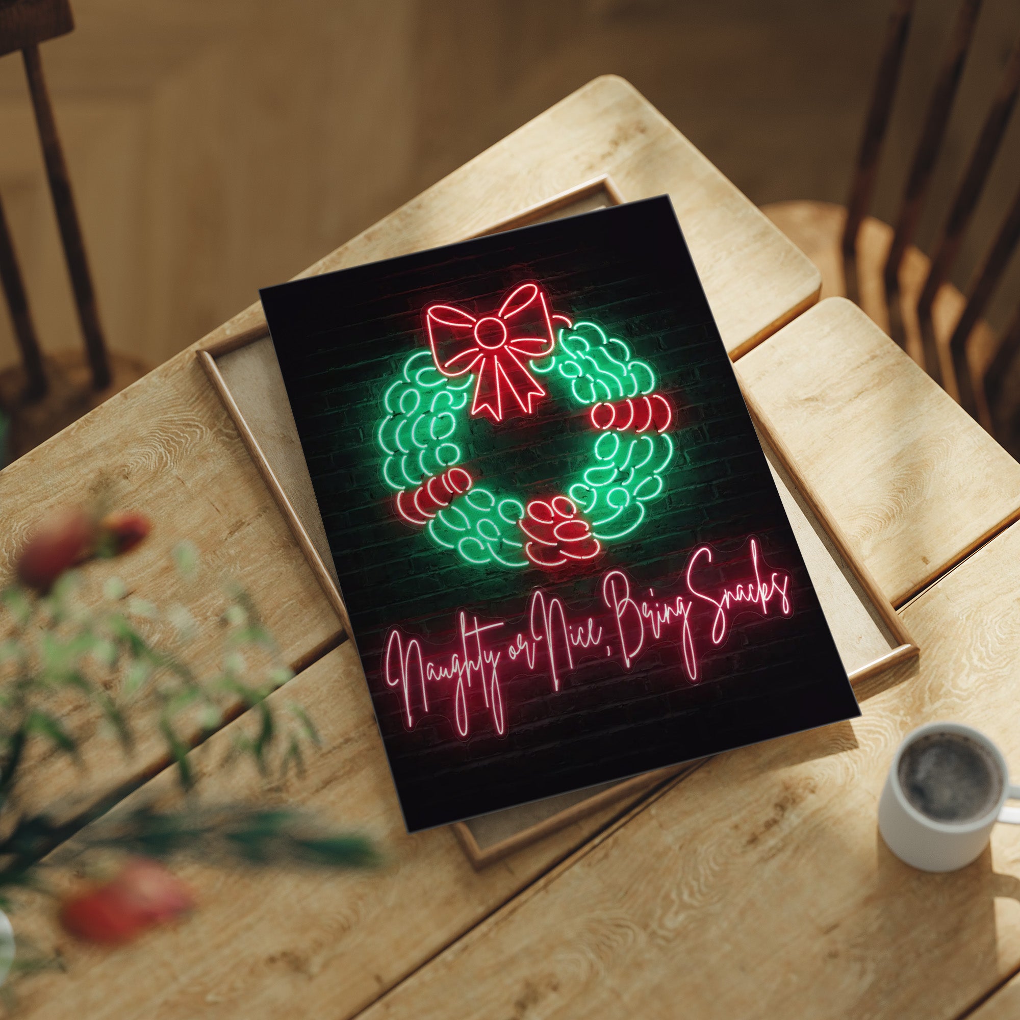 Naughty or Nice, Bring Snacks