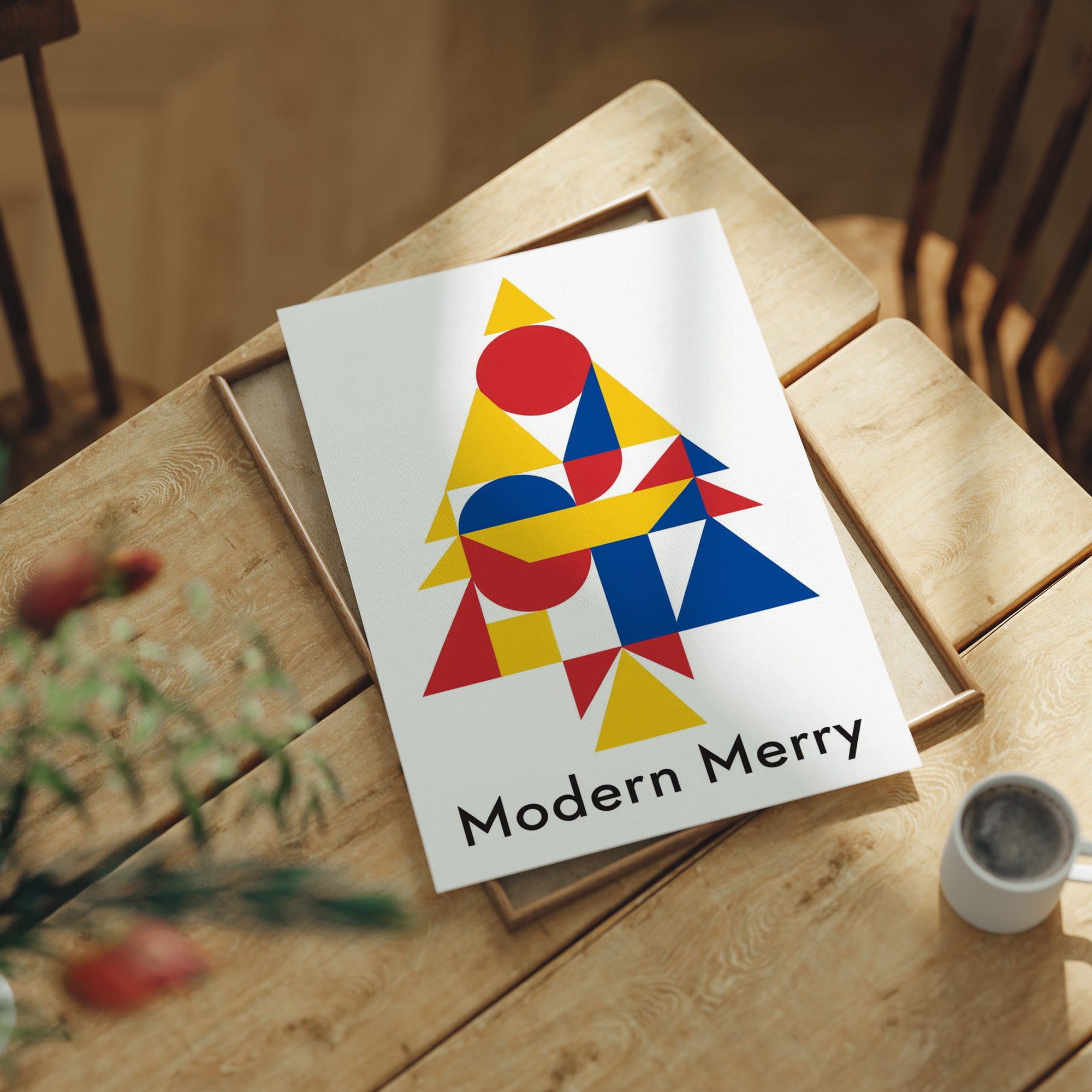 Geometric Yuletide Cheer