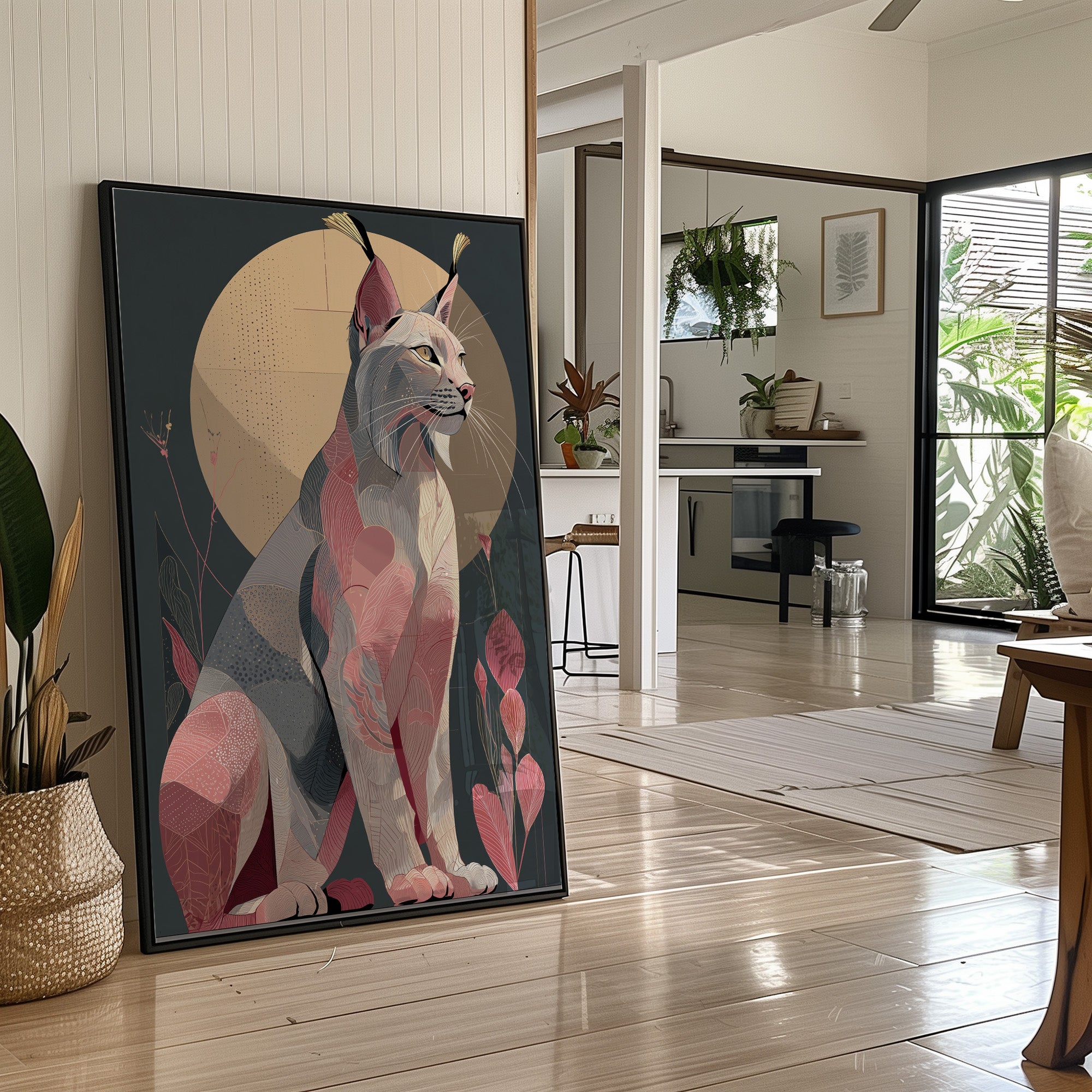 Blush Lynx and Botanicals