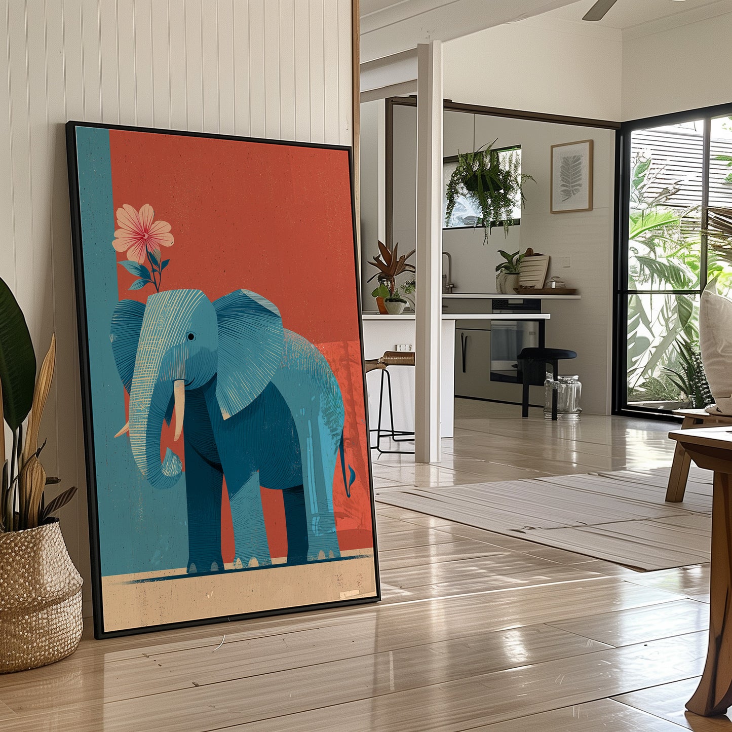 Blue Elephant, Blossom Trunk