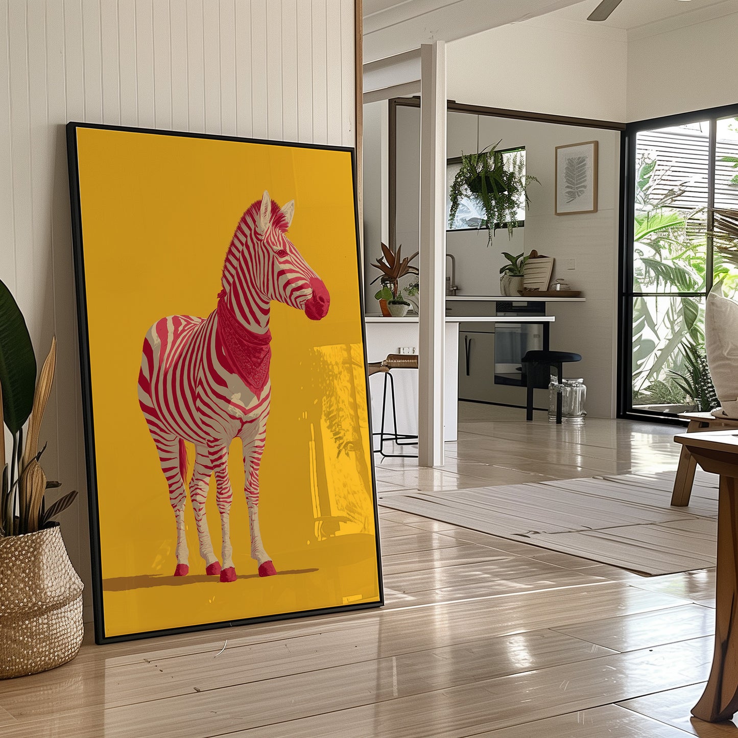 Crimson Zebra, Bandana Style