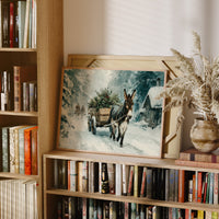 The Christmas Tree Cart