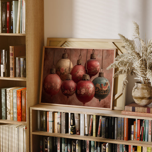 Antique Baubles in Rose and Rust