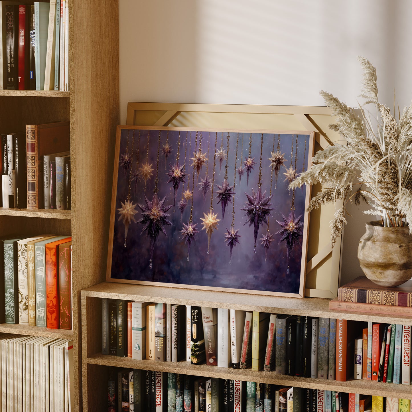 Crystal Stars in the Violet Dark