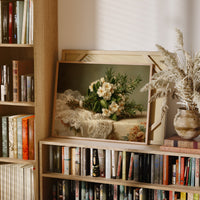 Rosemary Bouquet on Antique Lace