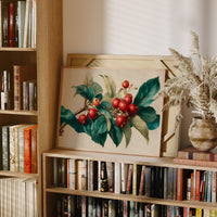 Winterberry Branch in Botanical Study